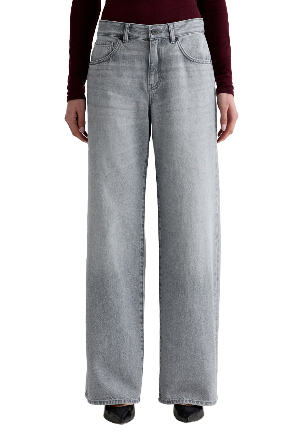 Adria Wide Leg Jean in Al Fresco