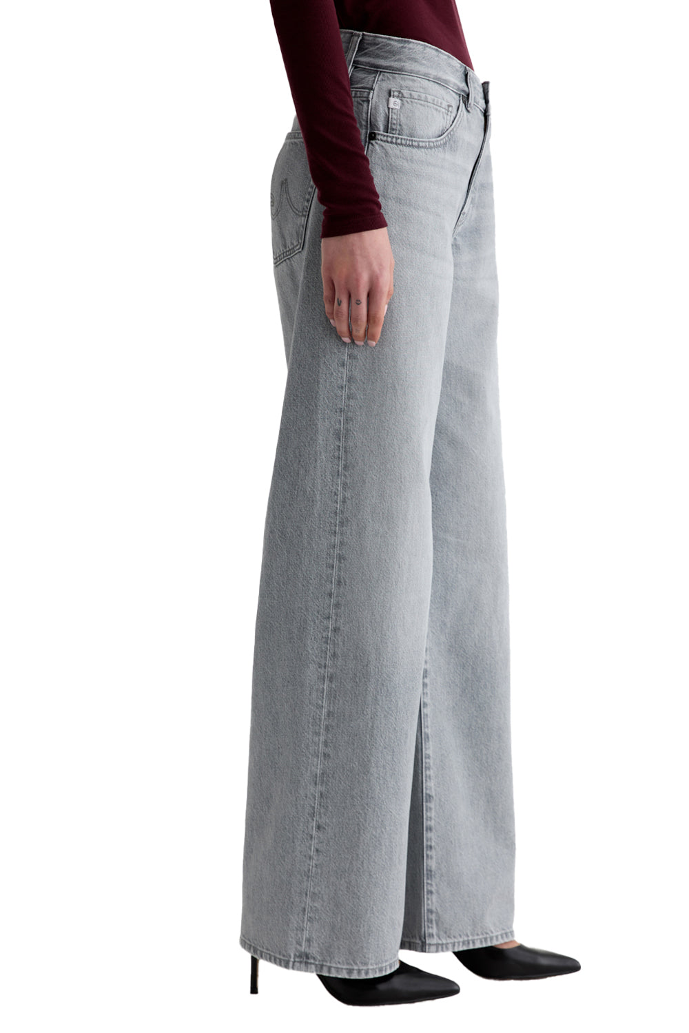 Adria Wide Leg Jean in Al Fresco