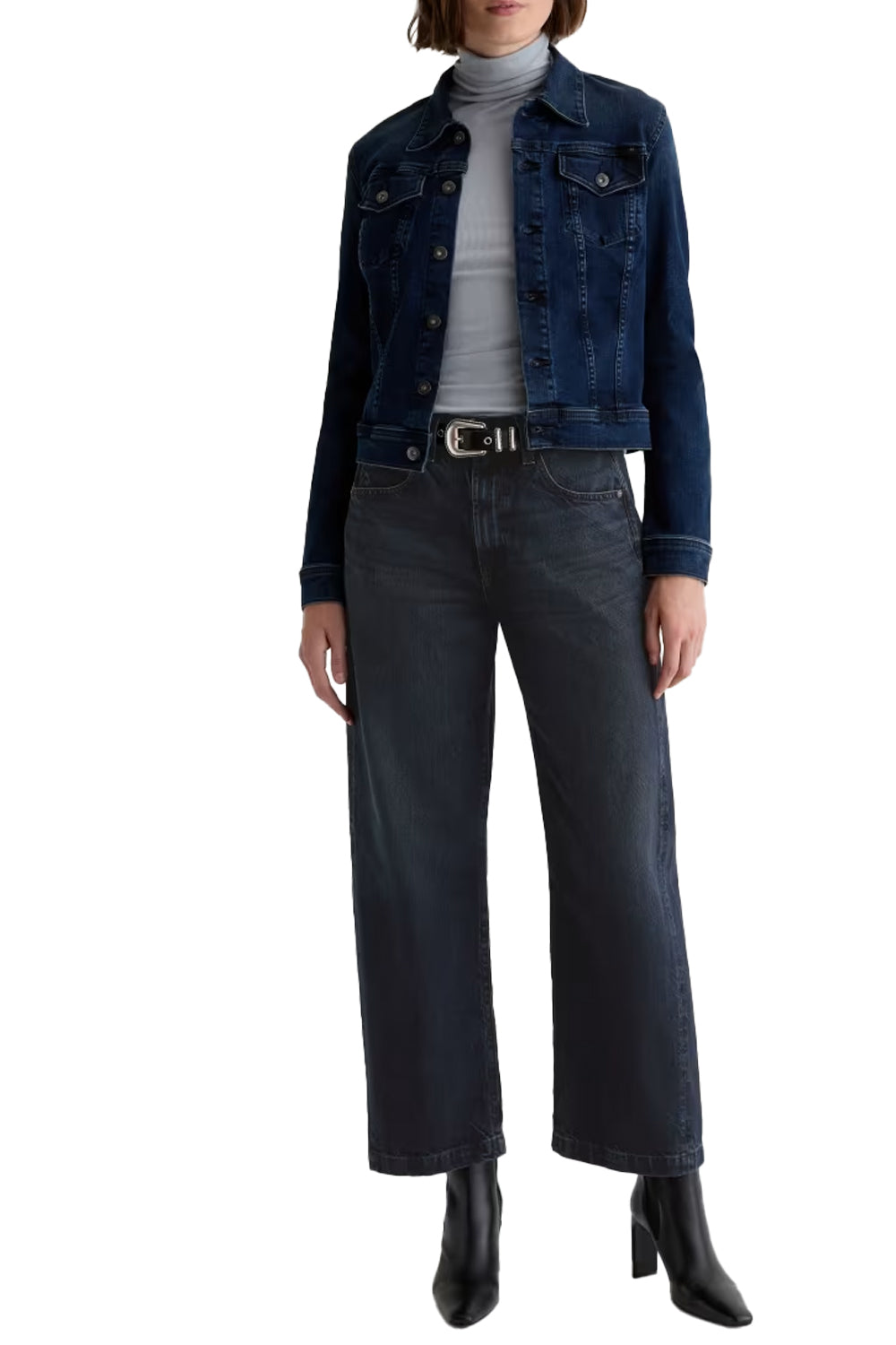 Hattie High Rise Barrel Jean in 2 Years Prose