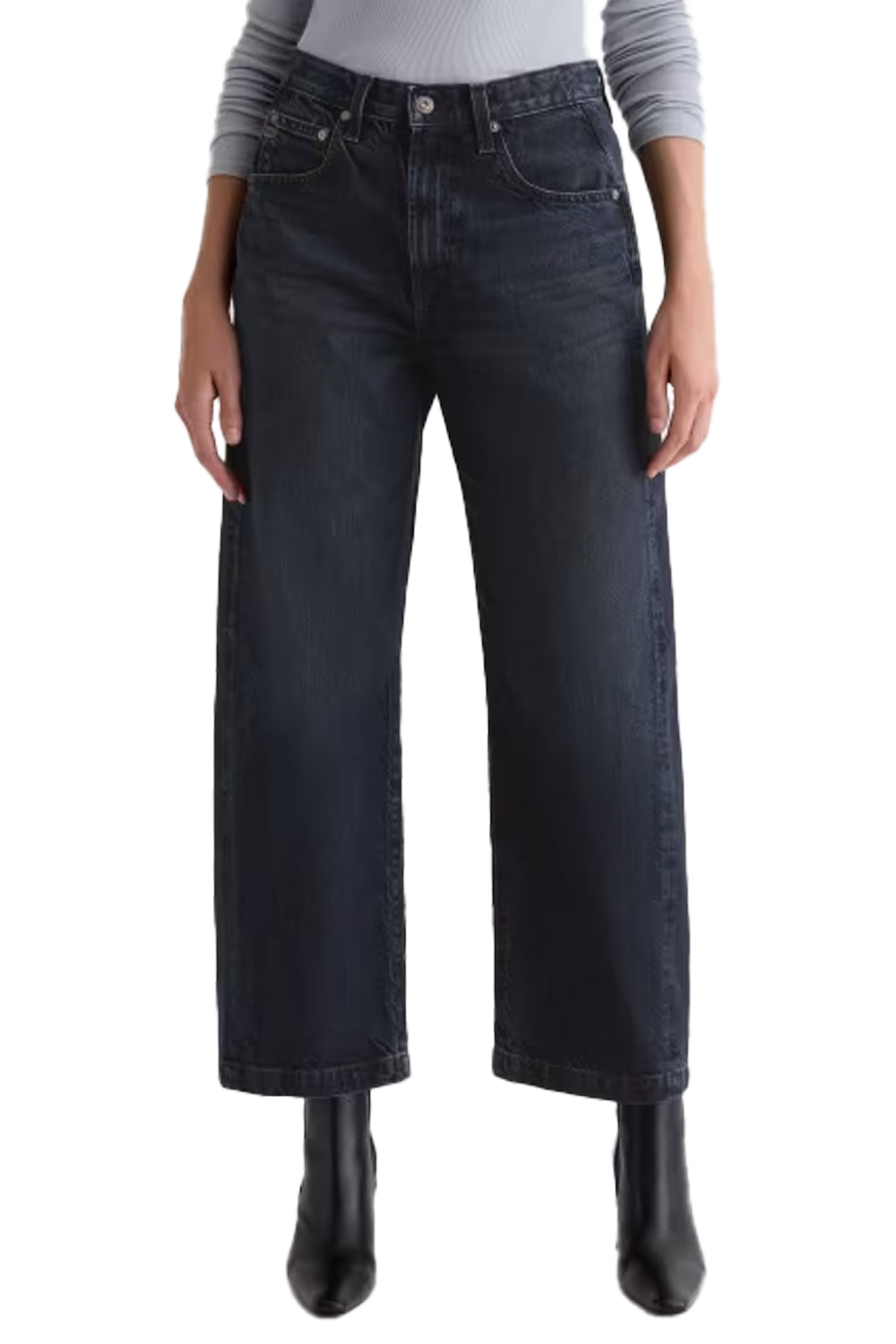 Hattie High Rise Barrel Jean in 2 Years Prose