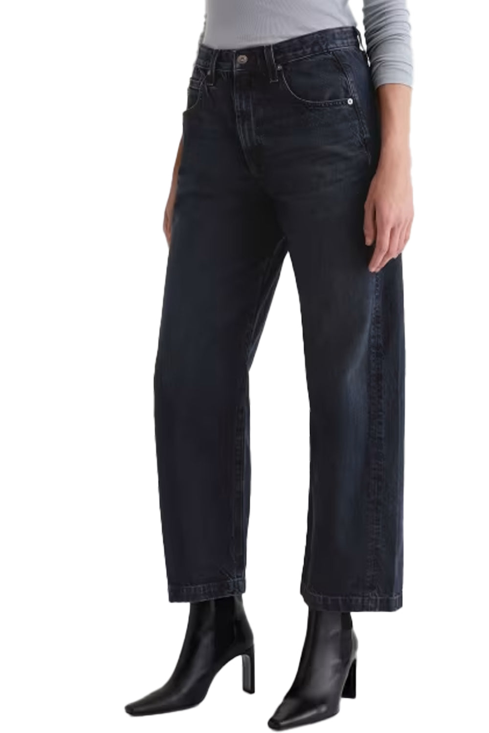 Hattie High Rise Barrel Jean in 2 Years Prose