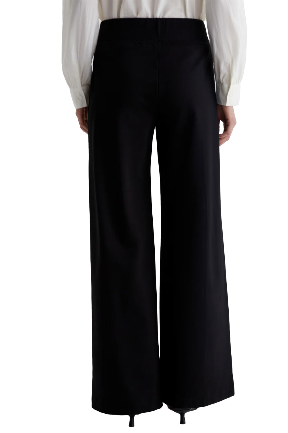 Reagan 360° Pull On Wide Leg in Super Black