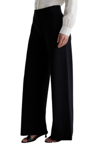 Reagan 360° Pull On Wide Leg in Super Black