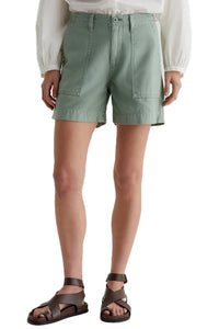 Rosa Short in Sulfur Matcha Latte