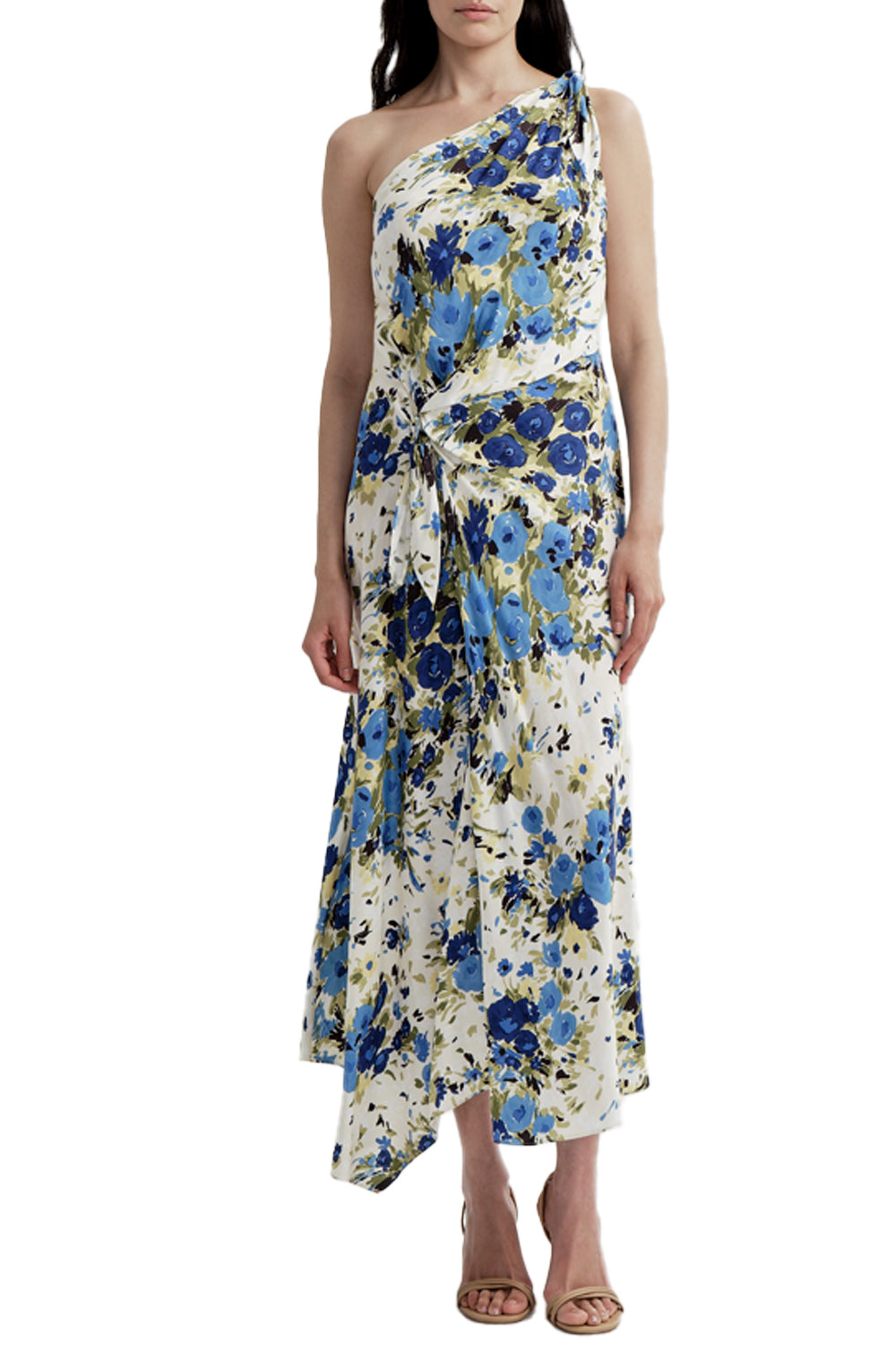 alc one shoulder dress A.L.C. Aster Satin Gown in Black, Size 0 length silhouette features a draped one A.L.C. Women's Lara Pleated One-Shoulder