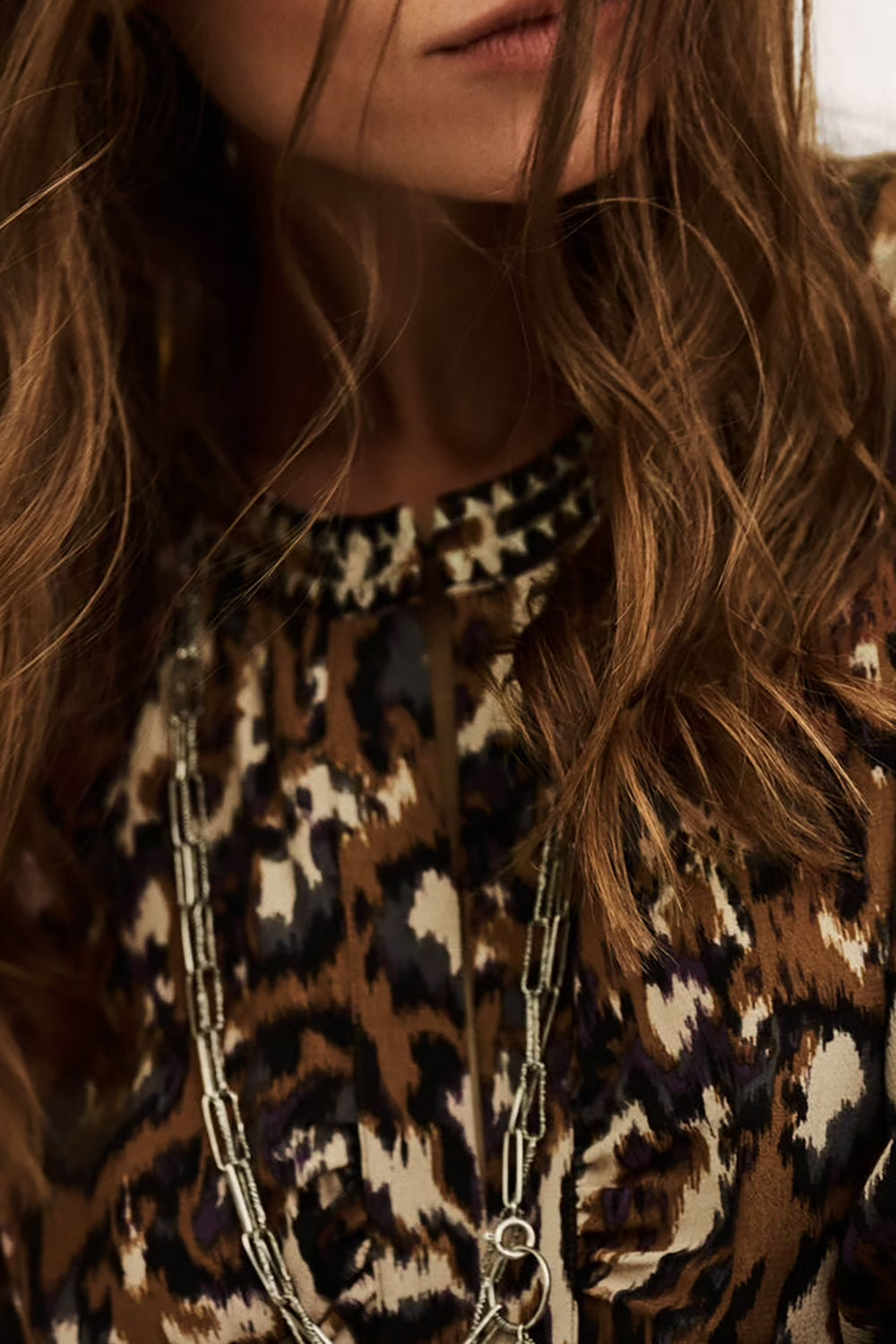 Onoa Midaxi Dress in Ocre