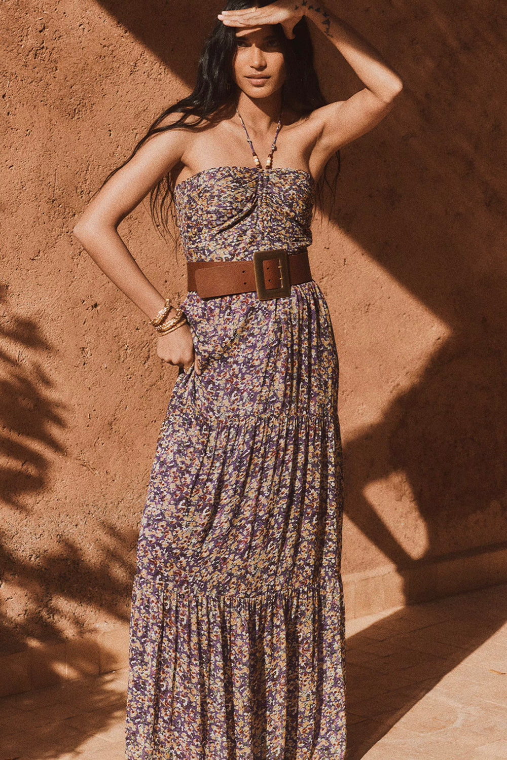 Lorie Dress in Violet