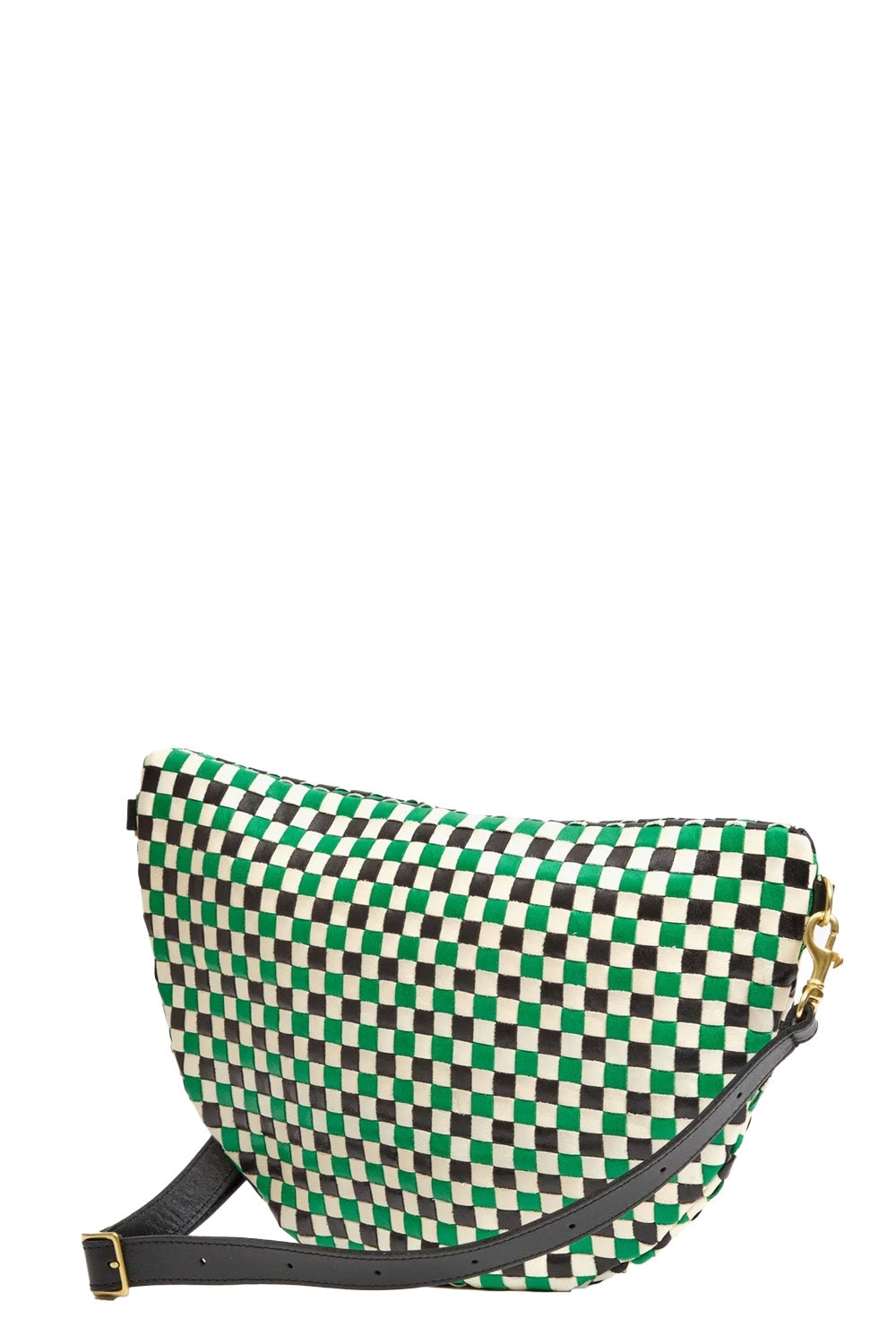 Grande Fanny in Green Apple Multi Woven Checker