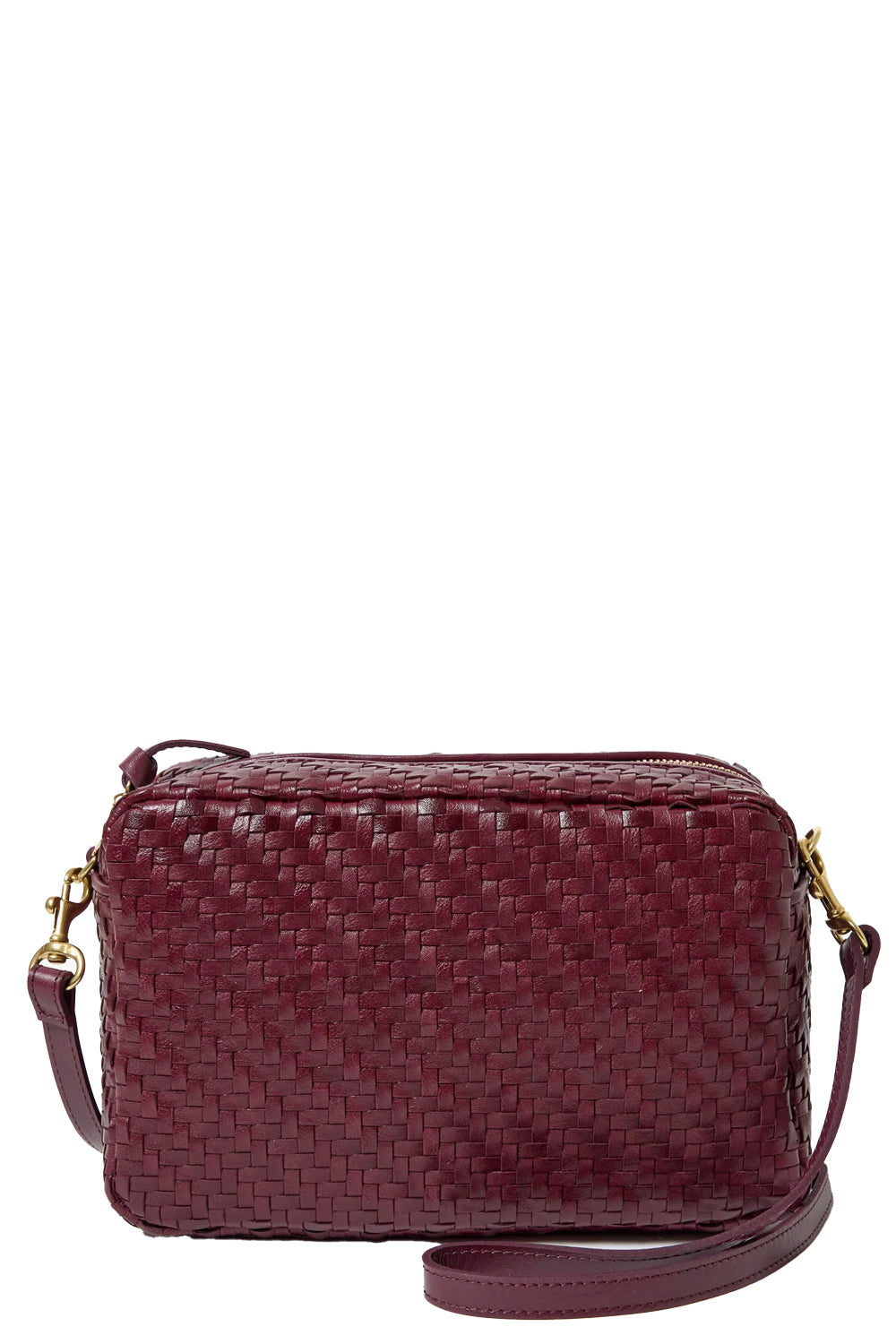 Marisol Woven Zig Zag in Cassis