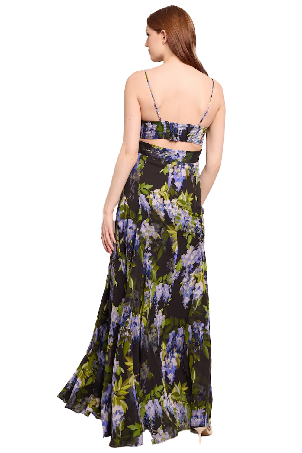 Kensington Dress in Wisteria Black