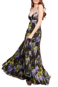 Kensington Dress in Wisteria Black