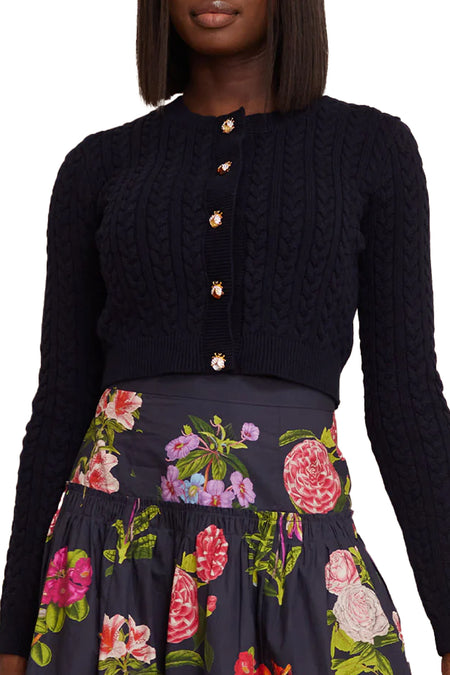 Joyo Soft Crinkle Roses Skirt