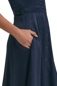 Paloma Dress in Navy