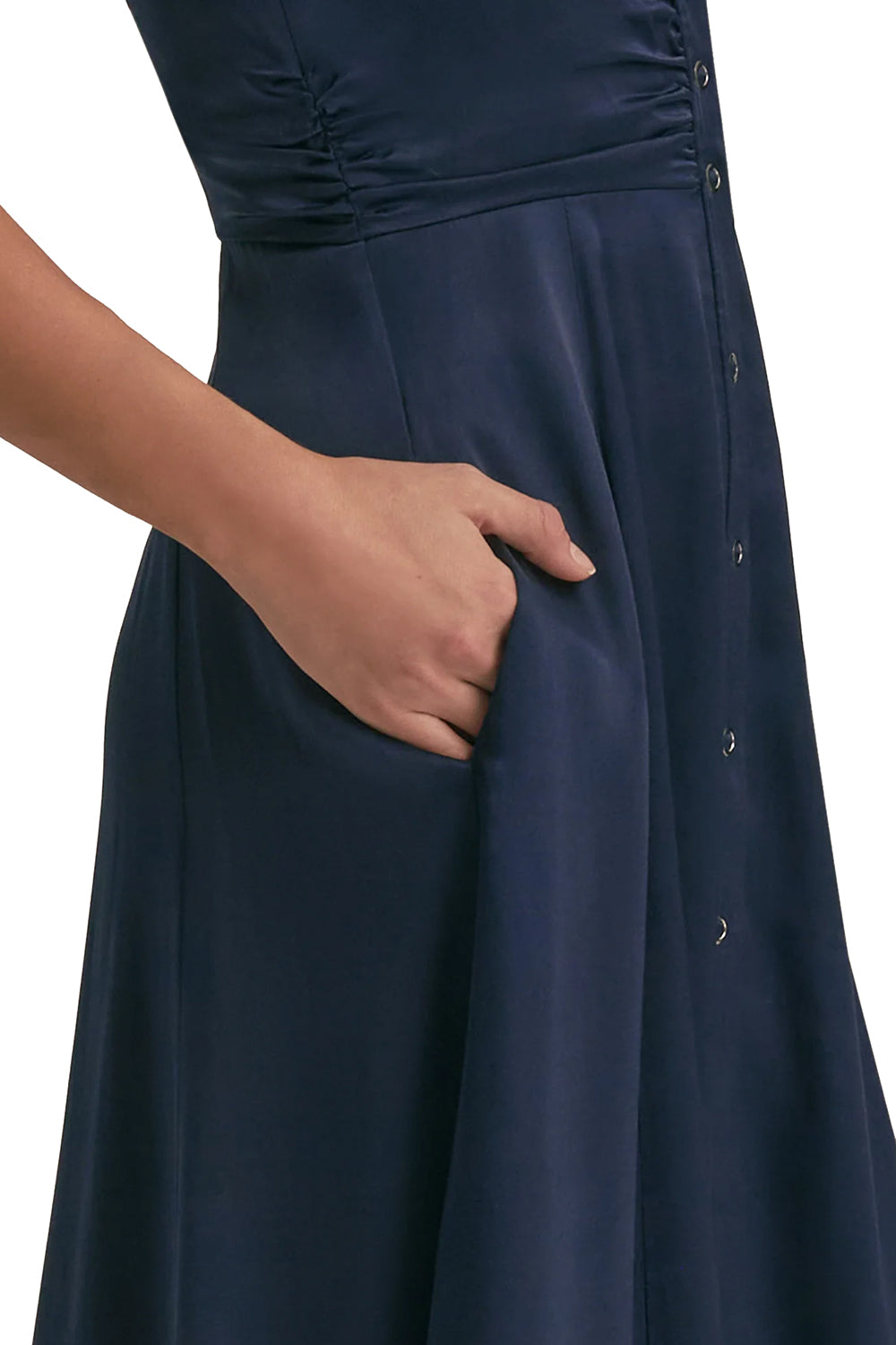 Paloma Dress in Navy