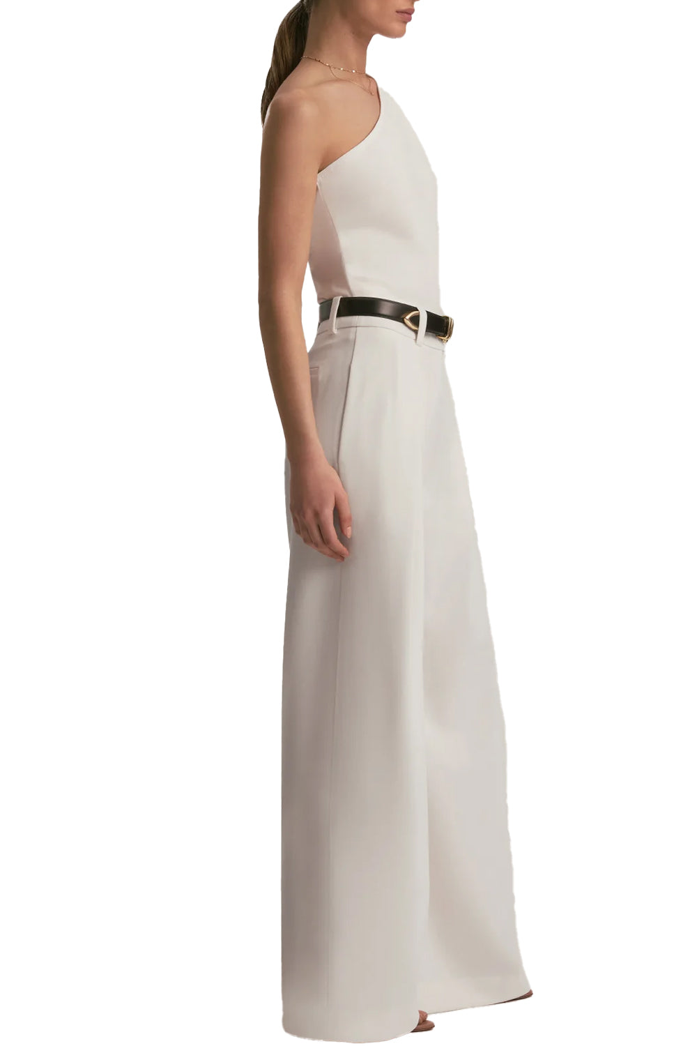The Pleats Please Pant in Ivory
