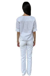 The Vertical in White