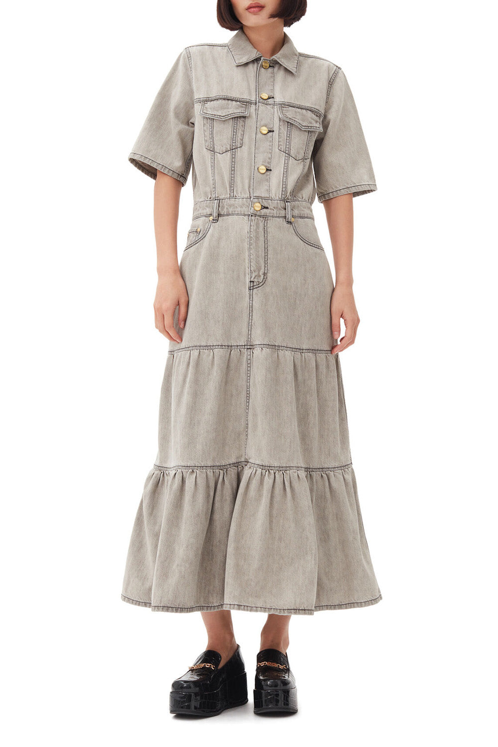 Future Denim Long Dress – Krista K Boutique