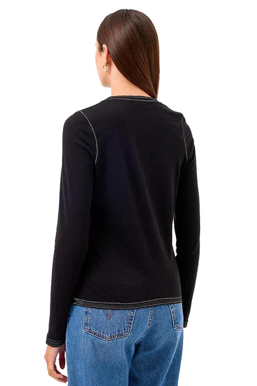 Celine Henely in Black