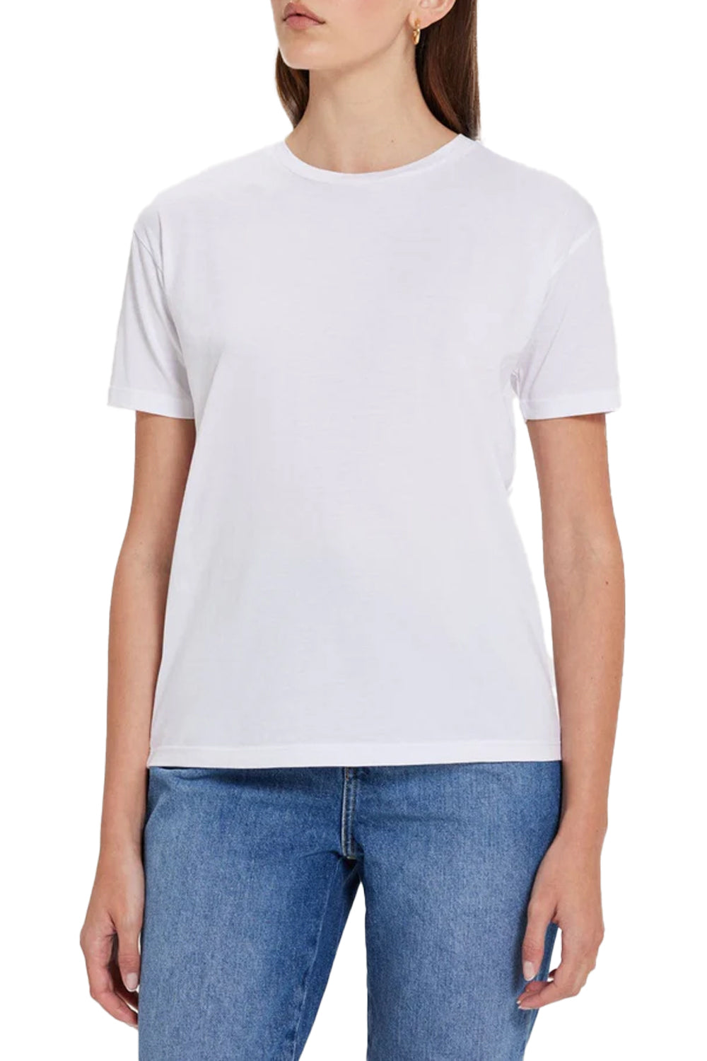 Organic Girlfriend Tee in White