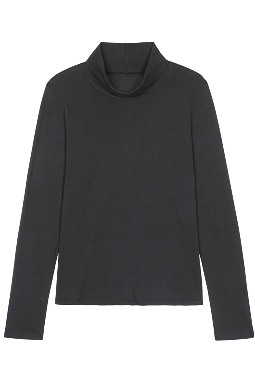 The Turtleneck in Almost Black