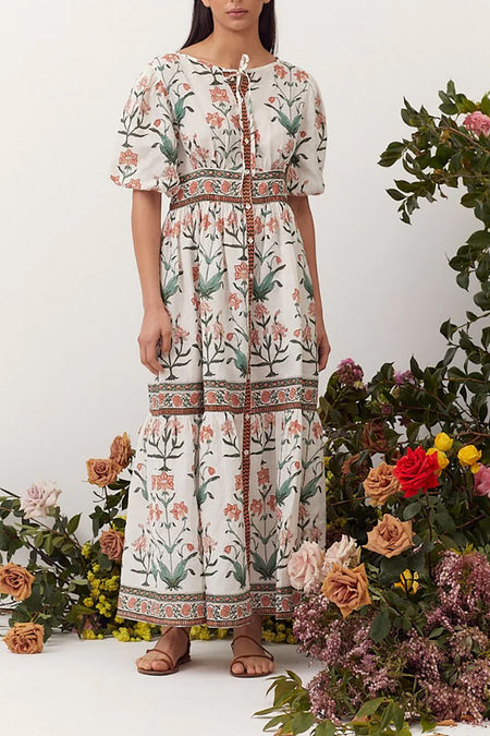 Hedera Floral Print Dress