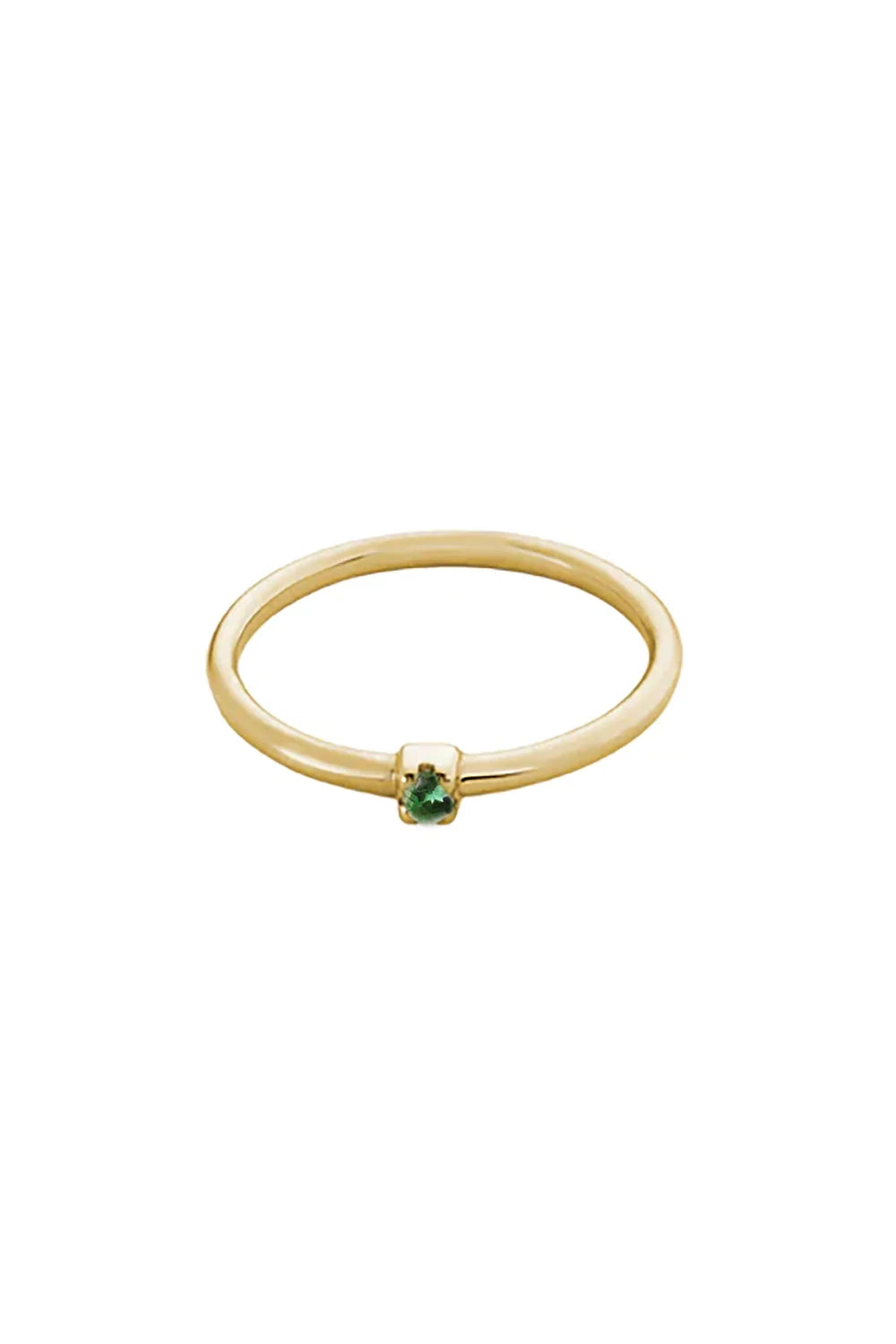 Vika Ring in Tsavorite Diamond