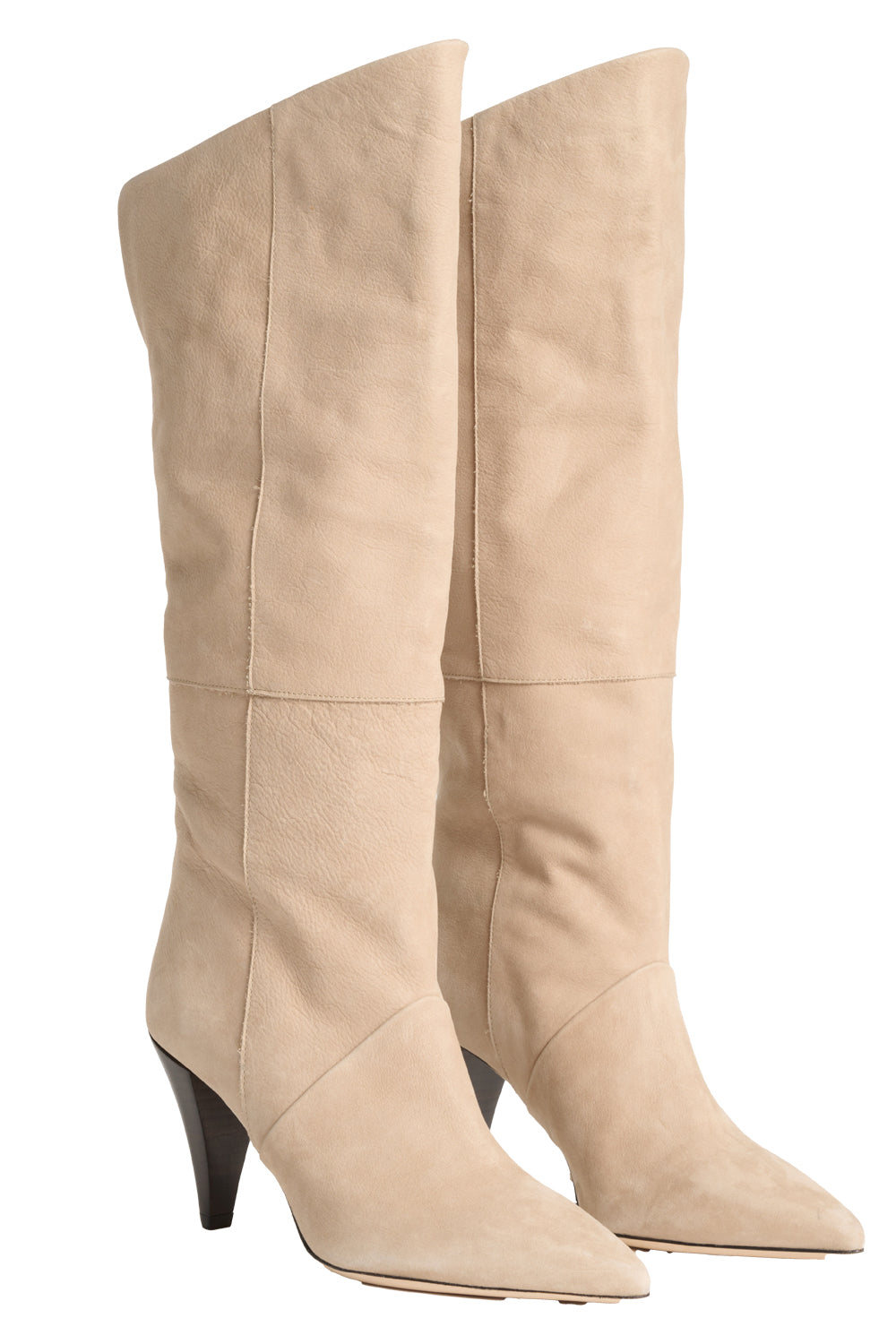 Stony Boot in Beige Stone Grey