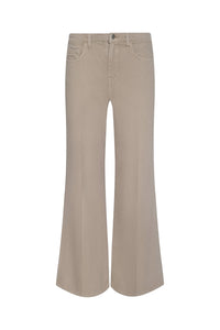 Alicent Wide-Leg Jean in Pale Khaki