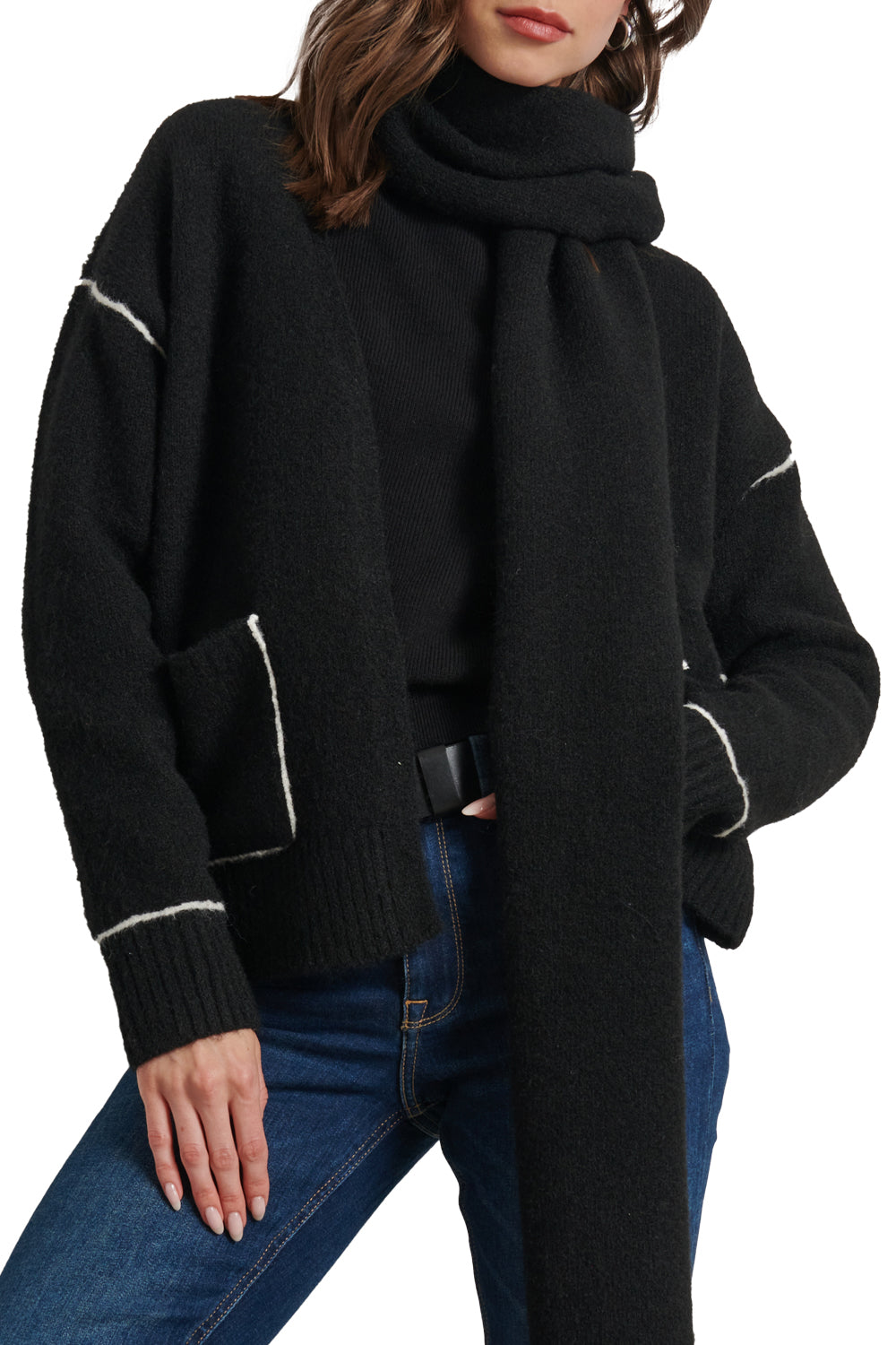 Paris Cardigan in Moonlight