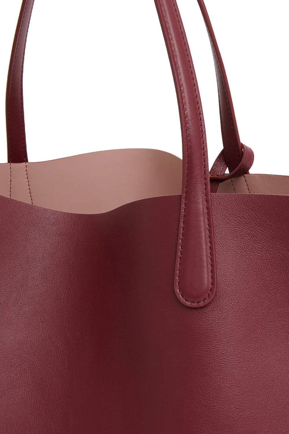 Everyday Soft Tote in Oxblood