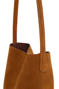 Small Everyday Cabas in Cuoio Suede