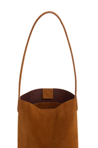 Small Everyday Cabas in Cuoio Suede
