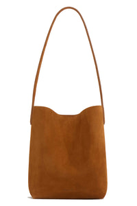 Small Everyday Cabas in Cuoio Suede