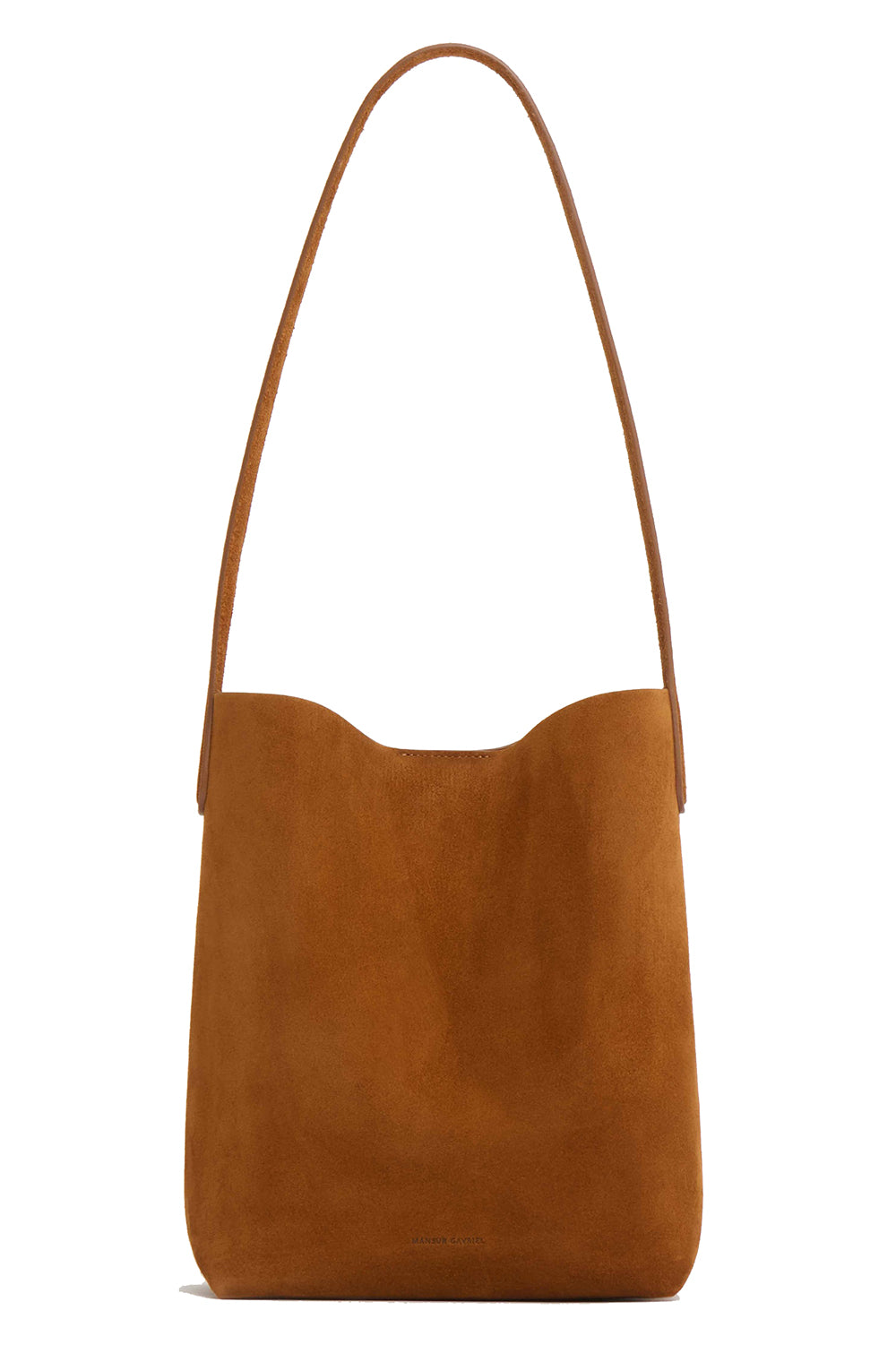 Small Everyday Cabas in Cuoio Suede