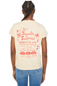 Boxy Goodie Goodie Tee in Tequila Sunrise Resort