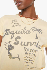 Boxy Goodie Goodie Tee in Tequila Sunrise Resort