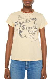 Boxy Goodie Goodie Tee in Tequila Sunrise Resort