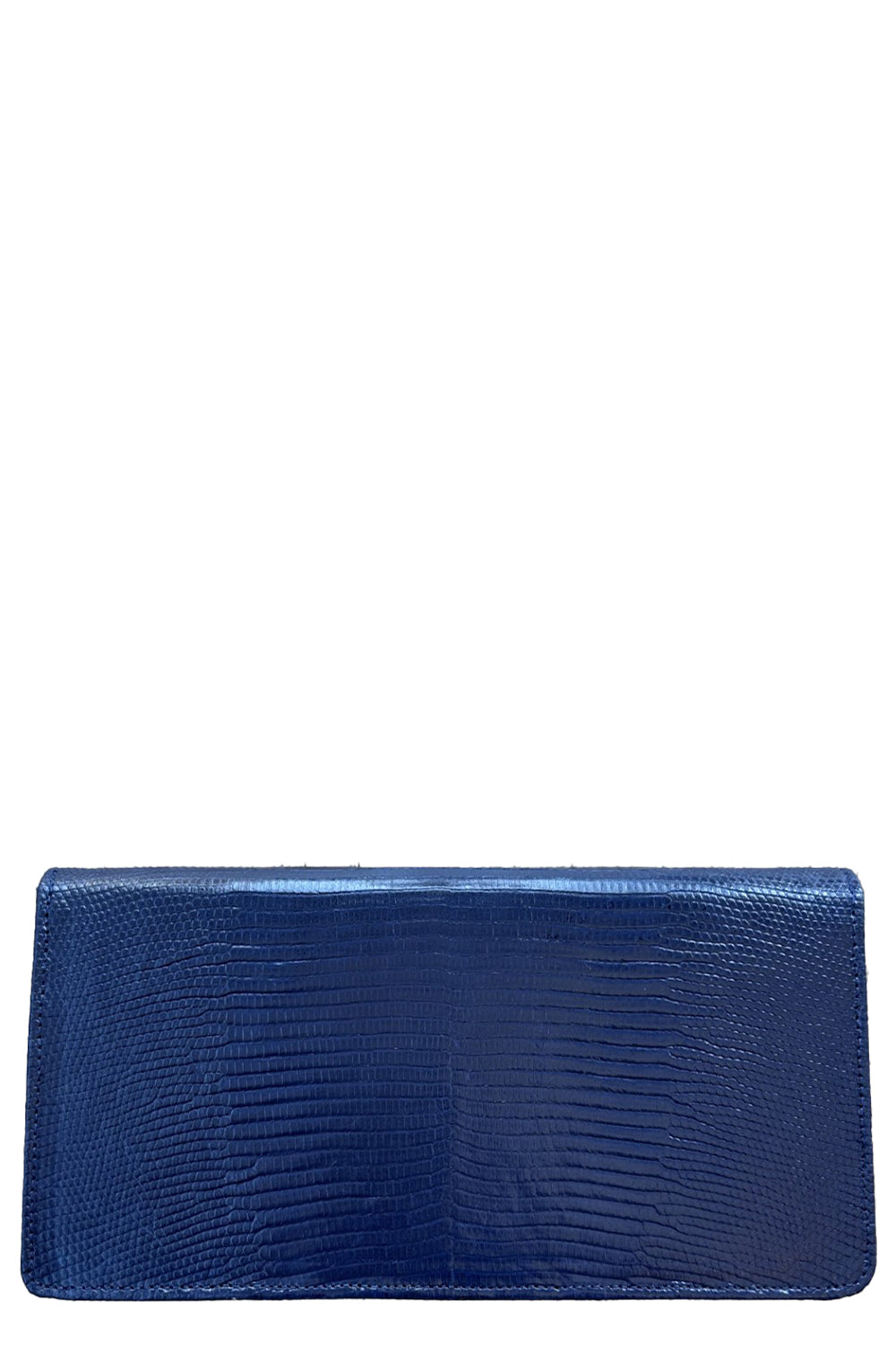 Lola Clutch in Navy Lizard
