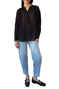 Neville Blouse in Black