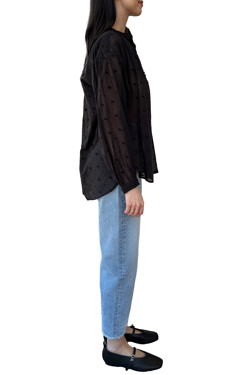 Neville Blouse in Black