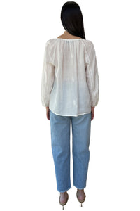 Cristo Blouse in Ivory
