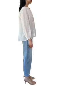 Cristo Blouse in Ivory