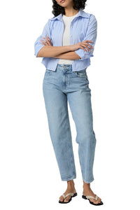 Alexis Barrel Leg Jean in Verse