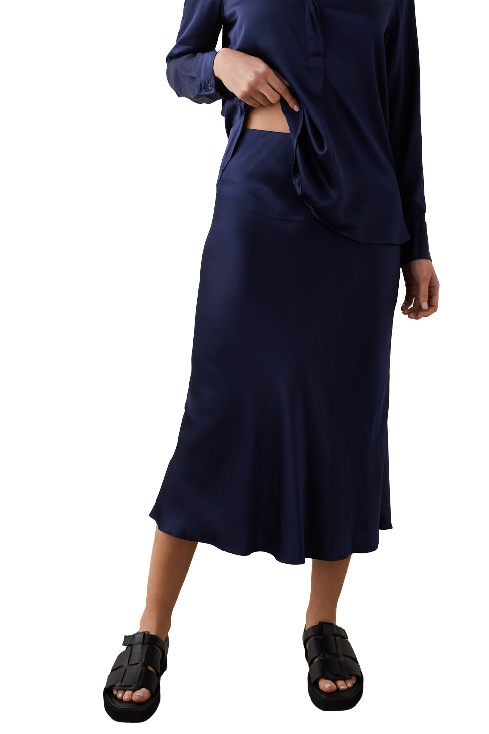 Anya Skirt in Navy