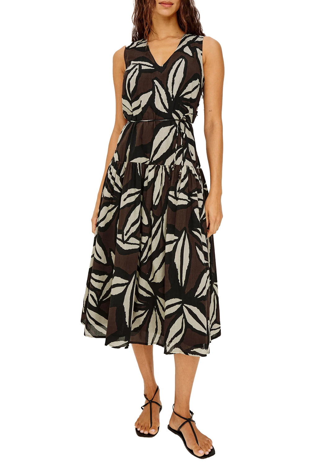 Maeve Dress in Cocoa Floral – Krista K Boutique