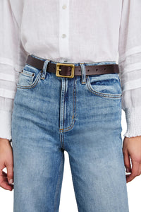 Remi Belt in Brown Gold