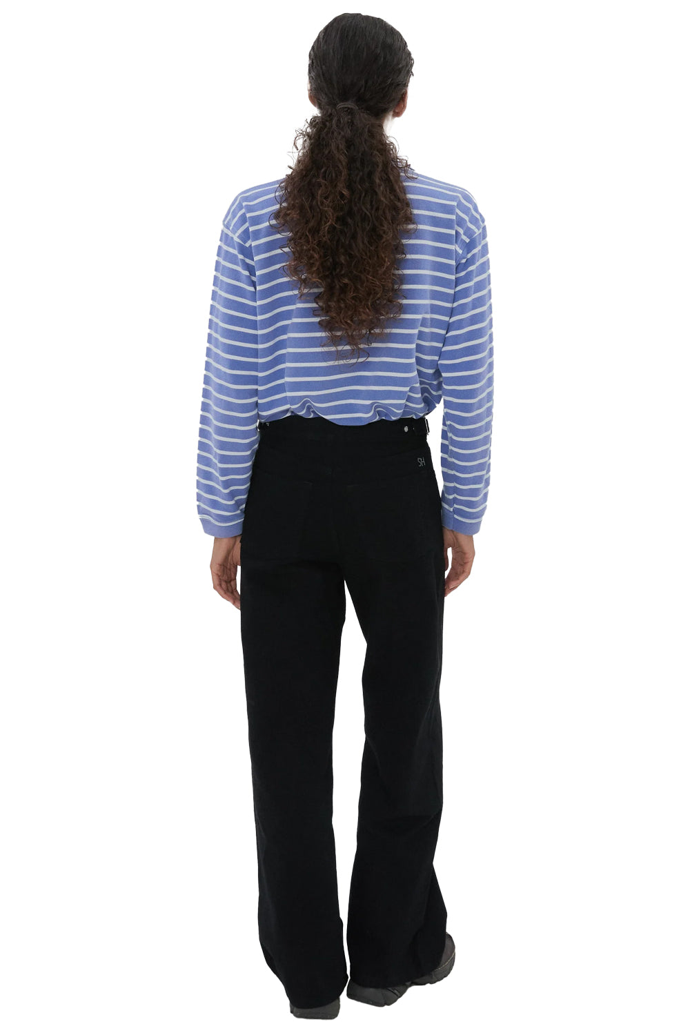 Buckle Jean in Black Black