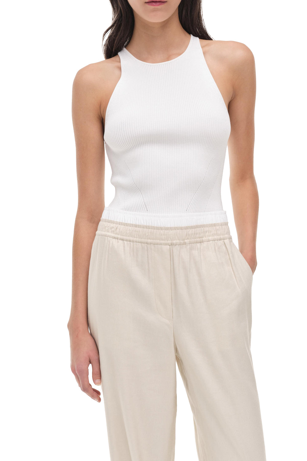 Bristol Straight Leg Pant in Sand