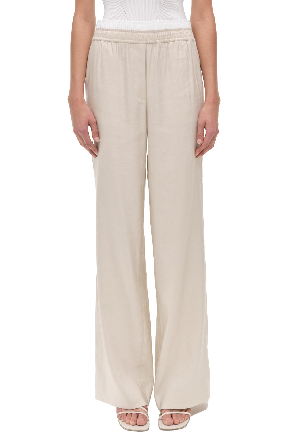 Bristol Straight Leg Pant in Sand