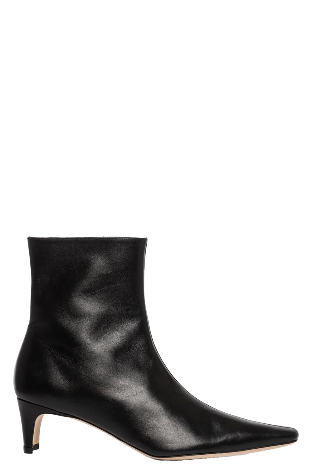 Wally Ankle Boot in Black Leather